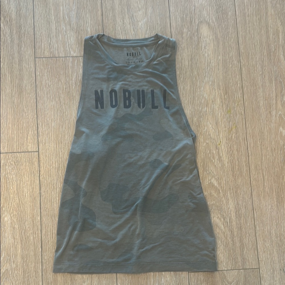 NOBULL Camo Sleeveless Top Size Small
